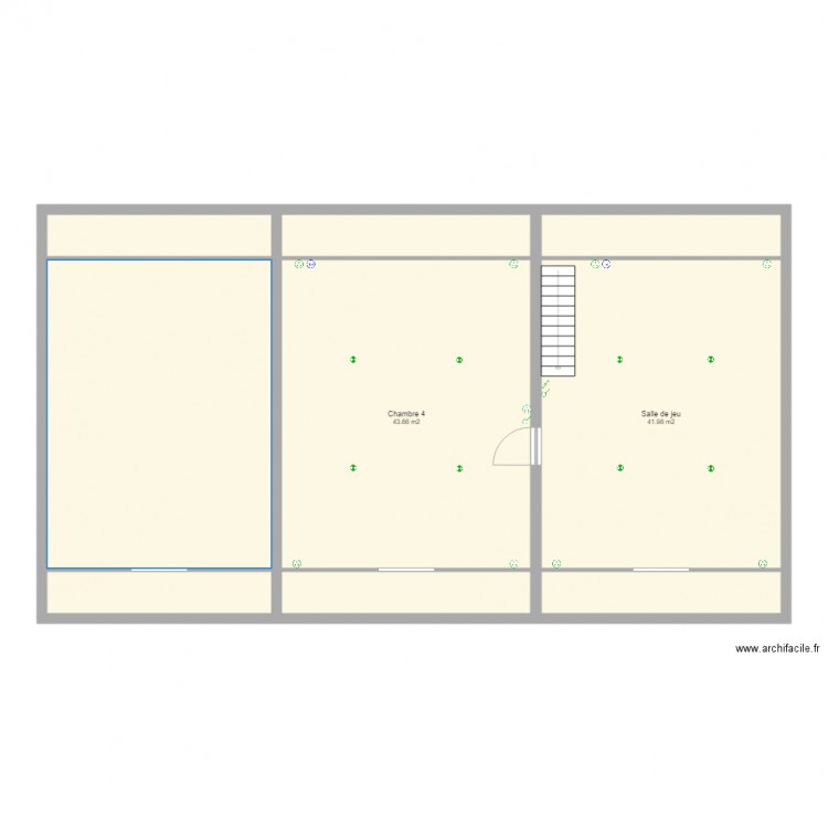 Loft Senonches. Plan de 0 pièce et 0 m2