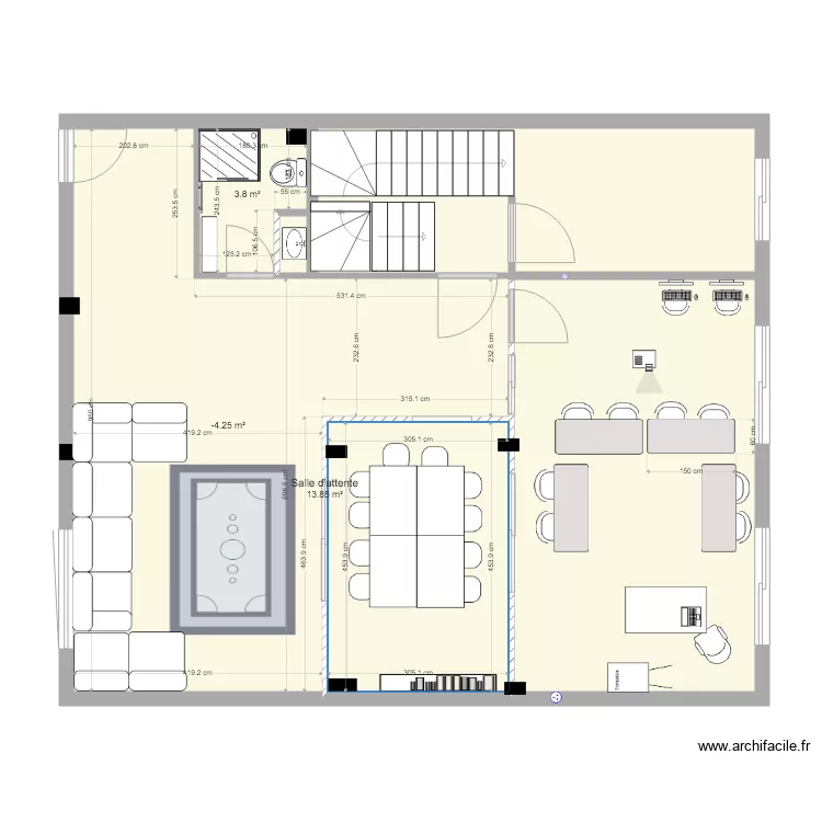 Salle 1bis. Plan de Salle 1bis. Plan de