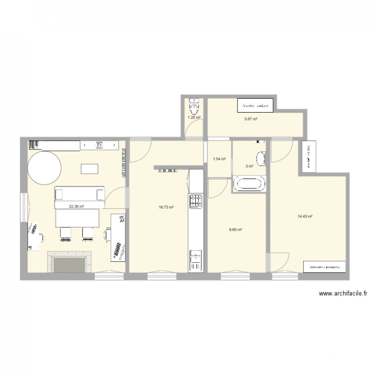 Maison Cynt 02. Plan de 0 pièce et 0 m2