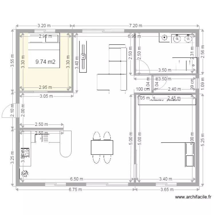 maison f3 85m2. Plan de maison f3 85m2. Plan de