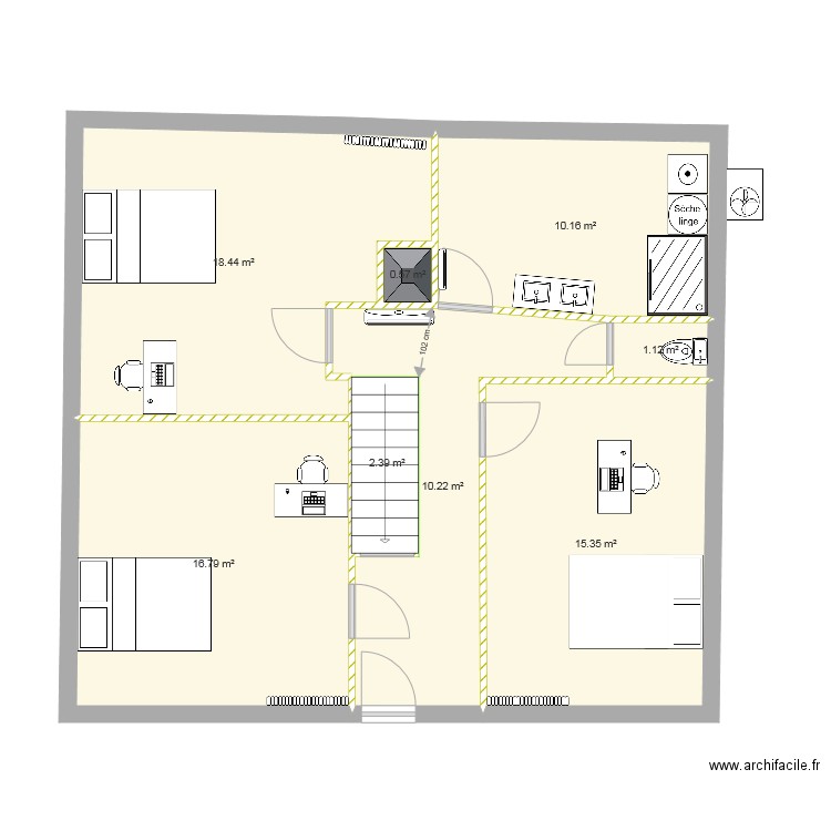 sanguille amenagé3 alternatif consultation. Plan de 0 pièce et 0 m2