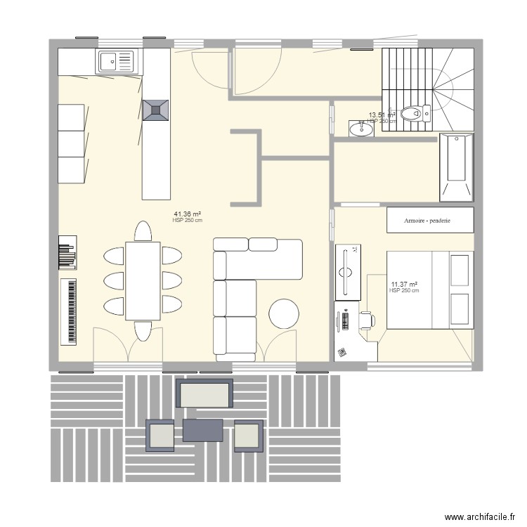 RDC 777001. Plan de 0 pièce et 0 m2