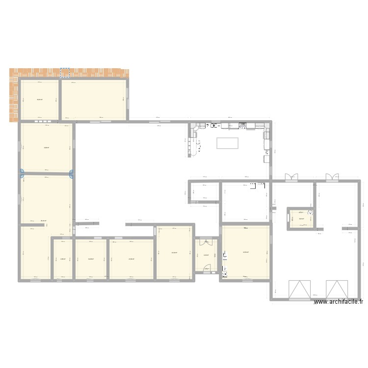 Plan Maison de mes Rêves. Plan de 10 pièces et 229 m2