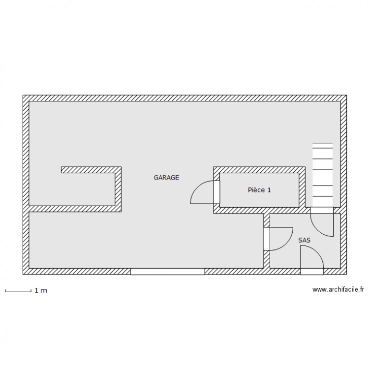 RAGOT GARAGE. Plan de 0 pièce et 0 m2