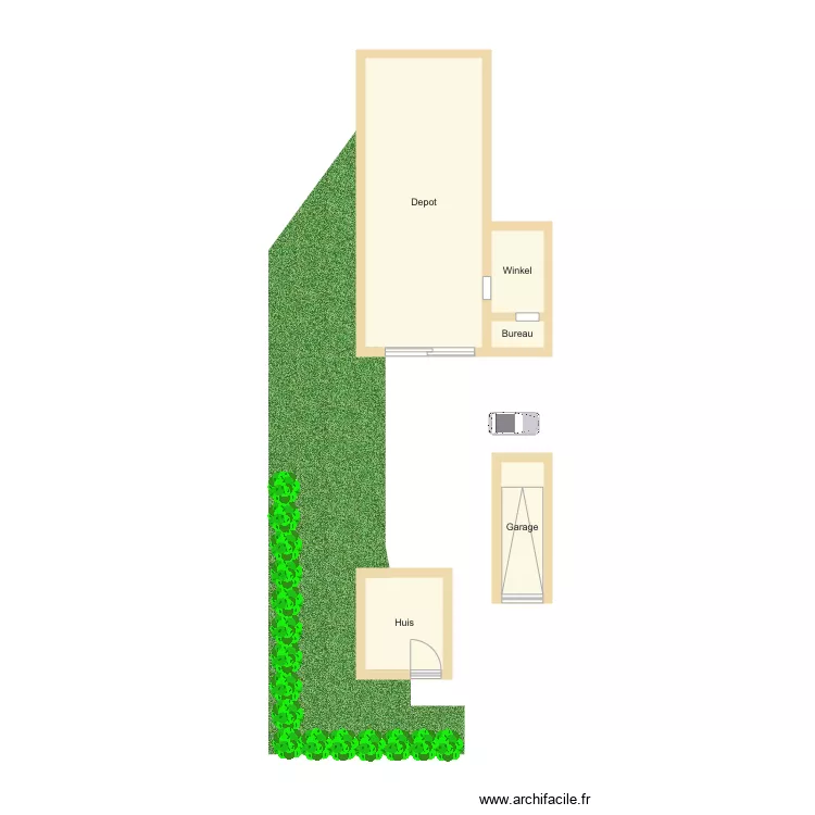 De Man  cam&eacute;ras. Plan de 