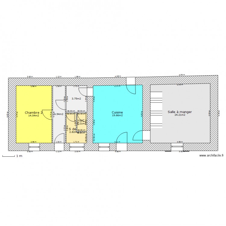 MM RDC 1. Plan de 0 pièce et 0 m2