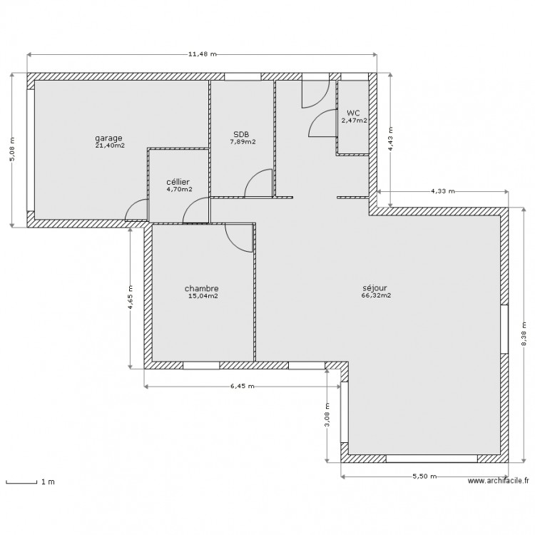 Plan. Plan de 0 pièce et 0 m2