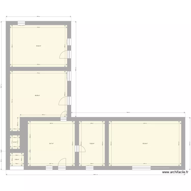Le Petit Cornoux pour Xavier. Plan de Le Petit Cornoux pour Xavier. Plan de