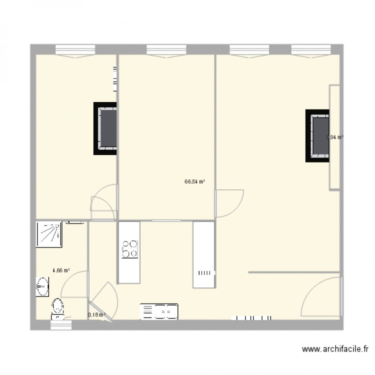 plan alex. Plan de 0 pièce et 0 m2