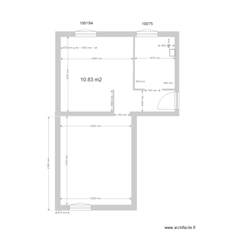 jeanny. Plan de 0 pièce et 0 m2