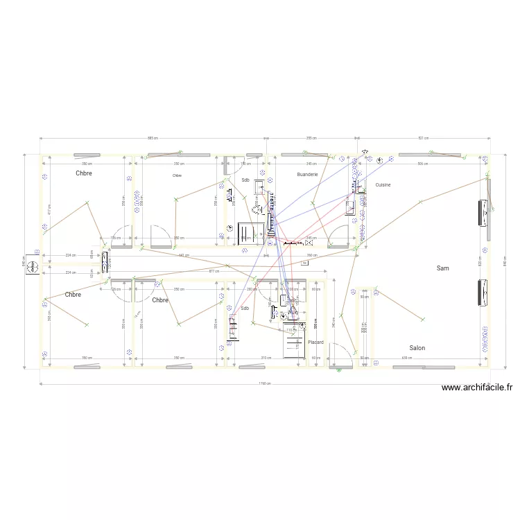 Plan elec plomberie 2. Plan de 