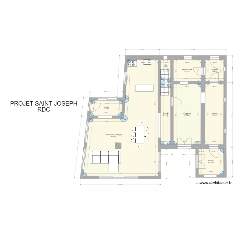 Plan RDC Saint Joseph actuel2. Plan de 