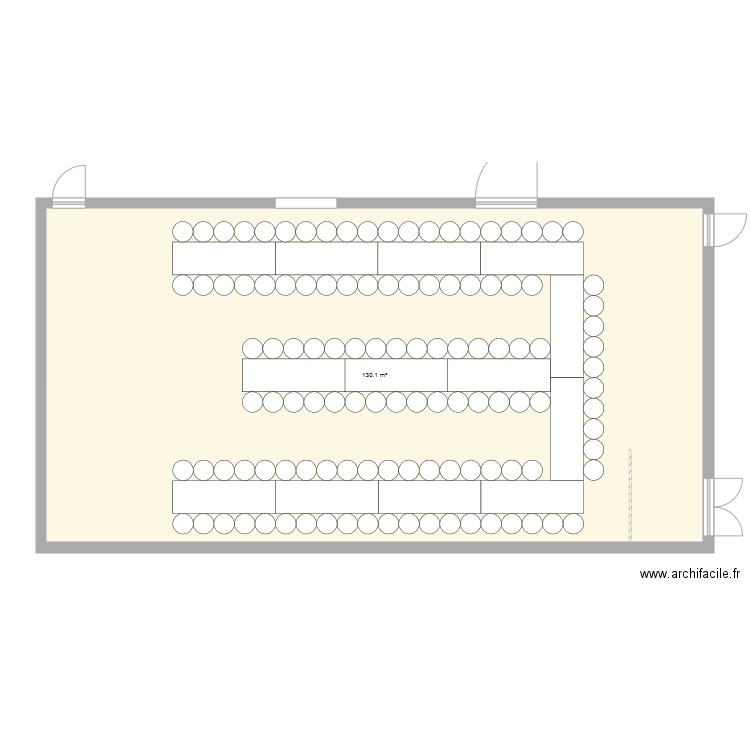 SALLE AMICALE SAINT VALENTIN. Plan de 0 pièce et 0 m2