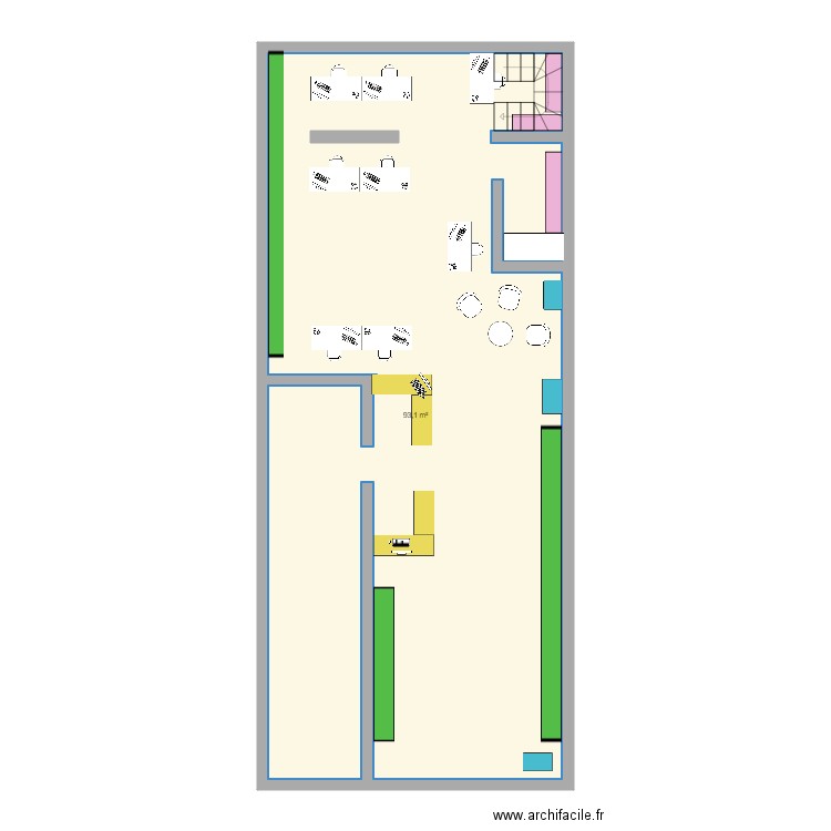 Optic 2000 ré de chaussée. Plan de 0 pièce et 0 m2