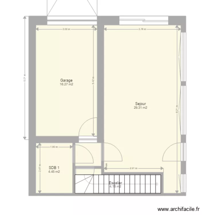 LECUELLE ZANETTI. Plan de 