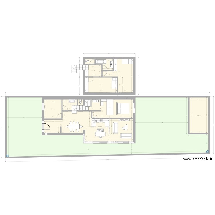 Plan de masse Verriere aménagé. Plan de 0 pièce et 0 m2