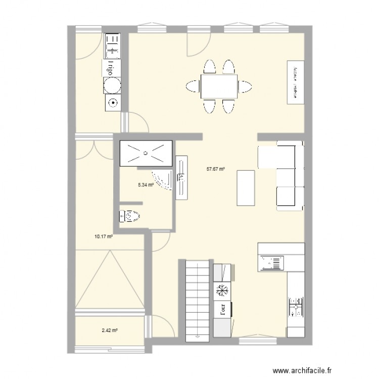 RDC Final. Plan de 0 pièce et 0 m2