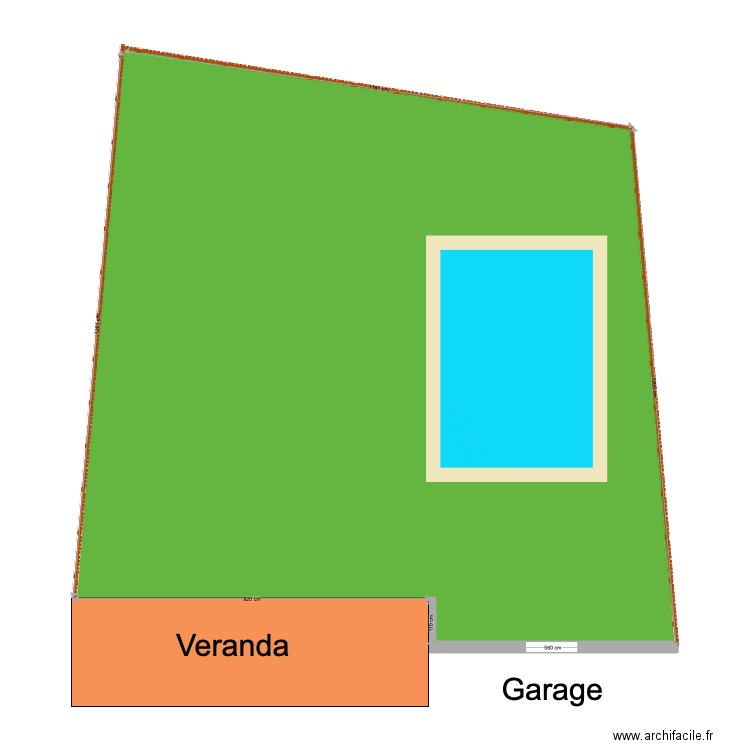 exterieur. Plan de 0 pièce et 0 m2