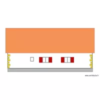 plan fa&ccedil;ade nord