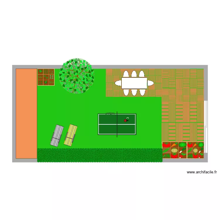 JARDIN. Plan de JARDIN. Plan de