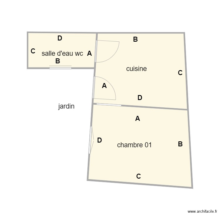 bordin fosse PB. Plan de 0 pièce et 0 m2