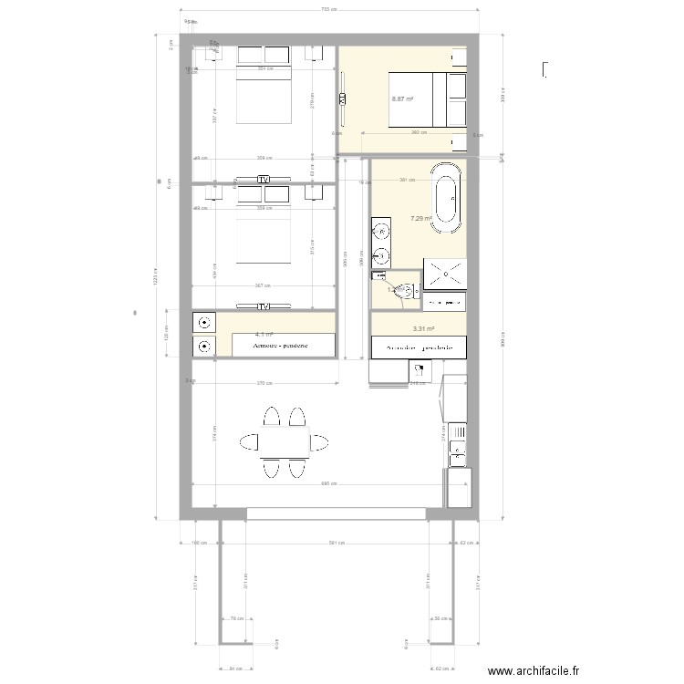 acacias1. Plan de 0 pièce et 0 m2