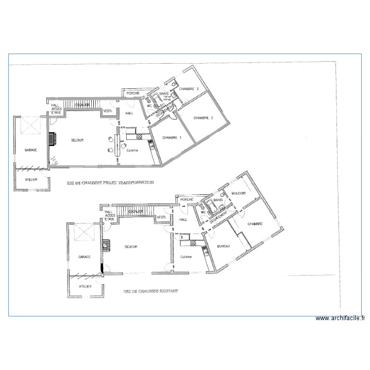 hop. Plan de 0 pièce et 0 m2