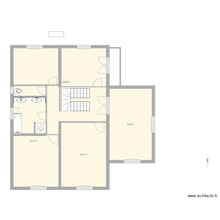 MAISON MONTAUBAN 2 eme etage. Plan de 0 pièce et 0 m2