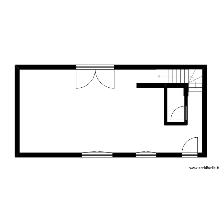 SALVO. Plan de 5 pièces et 100 m2