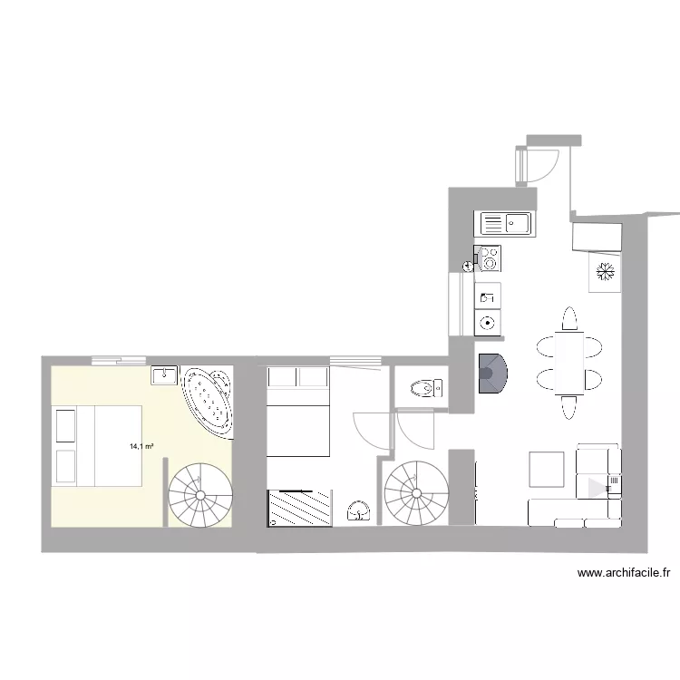 interieur essai 1. Plan de 