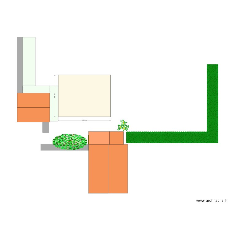 Terrasse - v2. Plan de 0 pièce et 0 m2