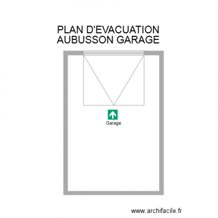 AUBUSSON GARAGE. Plan de 0 pièce et 0 m2