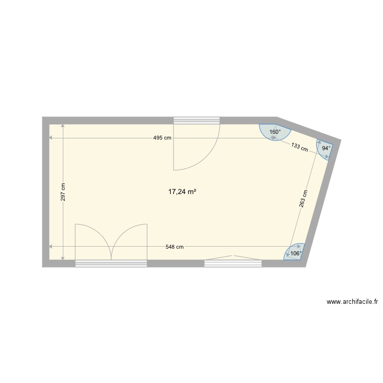 CASTELLAR CUISINE . Plan de 0 pièce et 0 m2