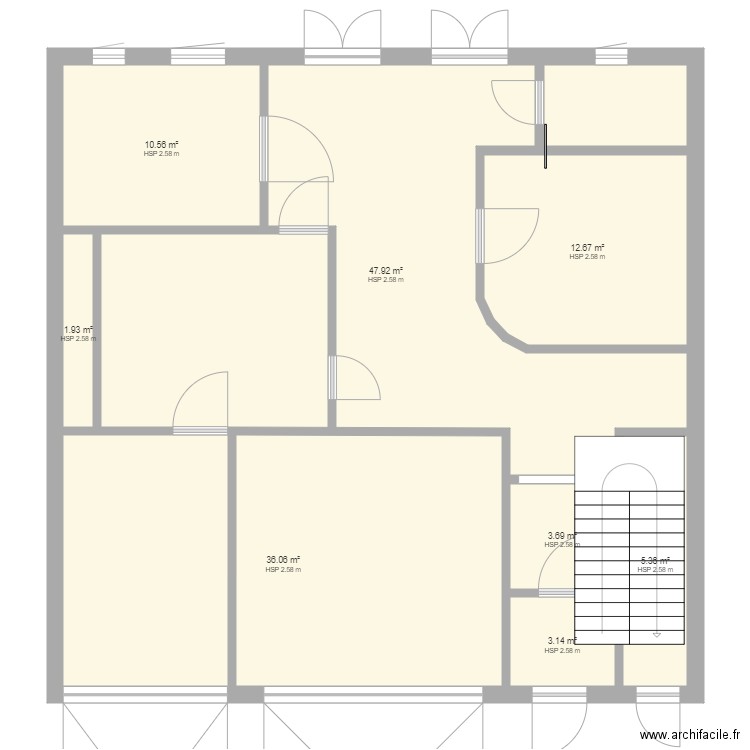 rdc. Plan de 0 pièce et 0 m2