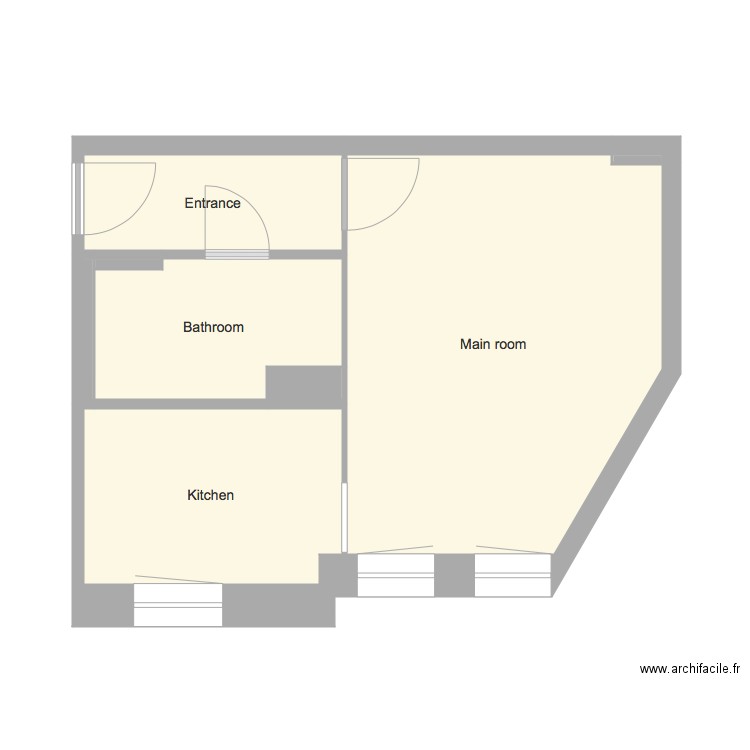 HUF23 Hufelandstrasse 23. Plan de 0 pièce et 0 m2