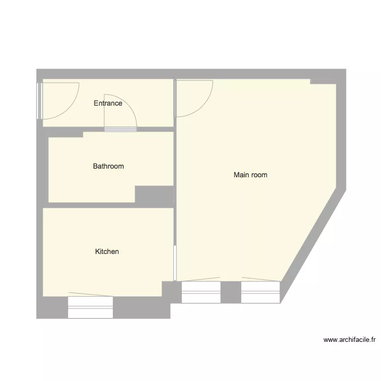 HUF23 Hufelandstrasse 23. Plan de 