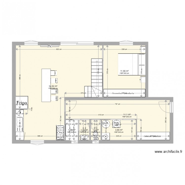 miguel et sandrine maison principale. Plan de 0 pièce et 0 m2