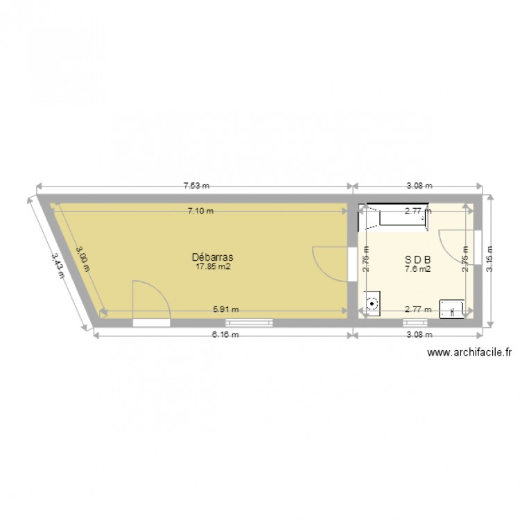 Dépendance Lau 4. Plan de 0 pièce et 0 m2