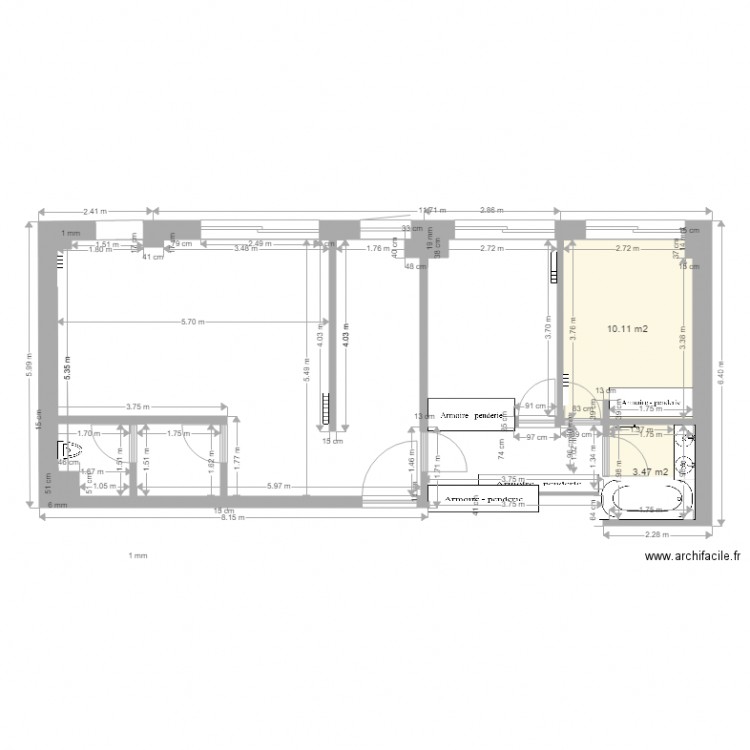 PASSY 7. Plan de 0 pièce et 0 m2