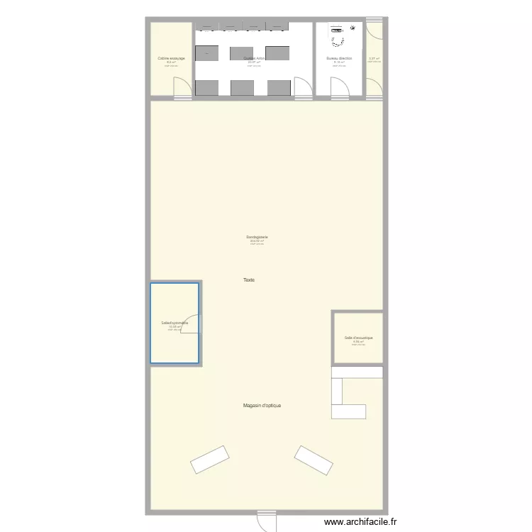 Qualias Namur. Plan de 