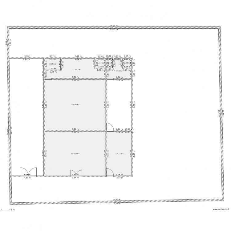 rissicath. Plan de 0 pièce et 0 m2