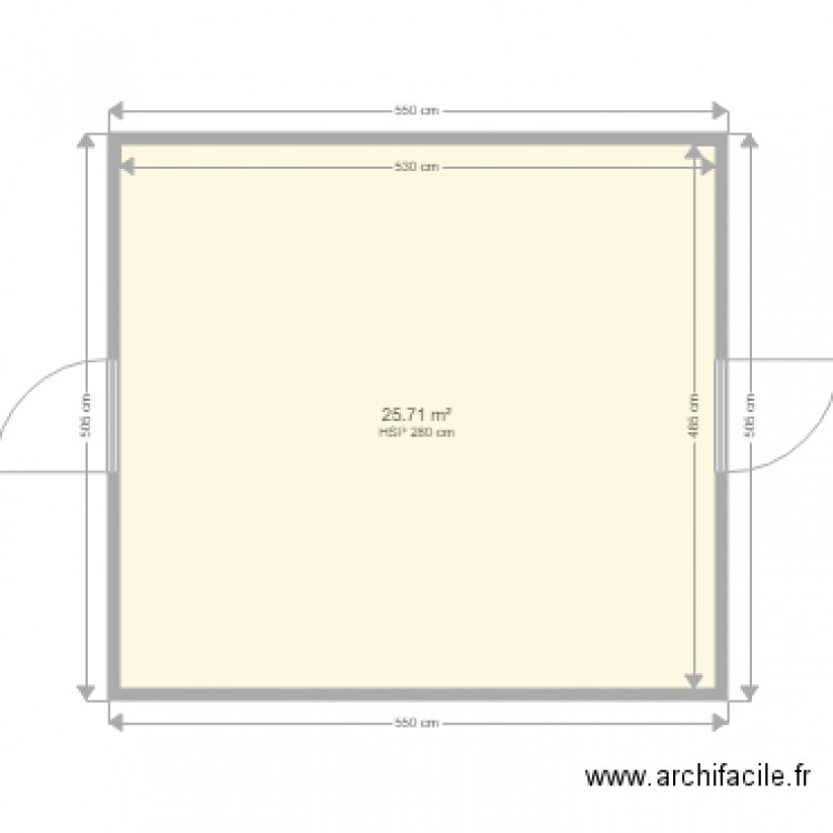 laceppe cave EN BLANC. Plan de 0 pièce et 0 m2