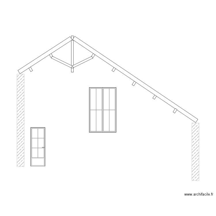 toiture zoé 2. Plan de 0 pièce et 0 m2