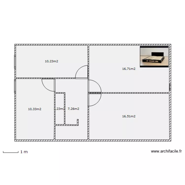 combles divisé 4. Plan de combles divisé 4. Plan de