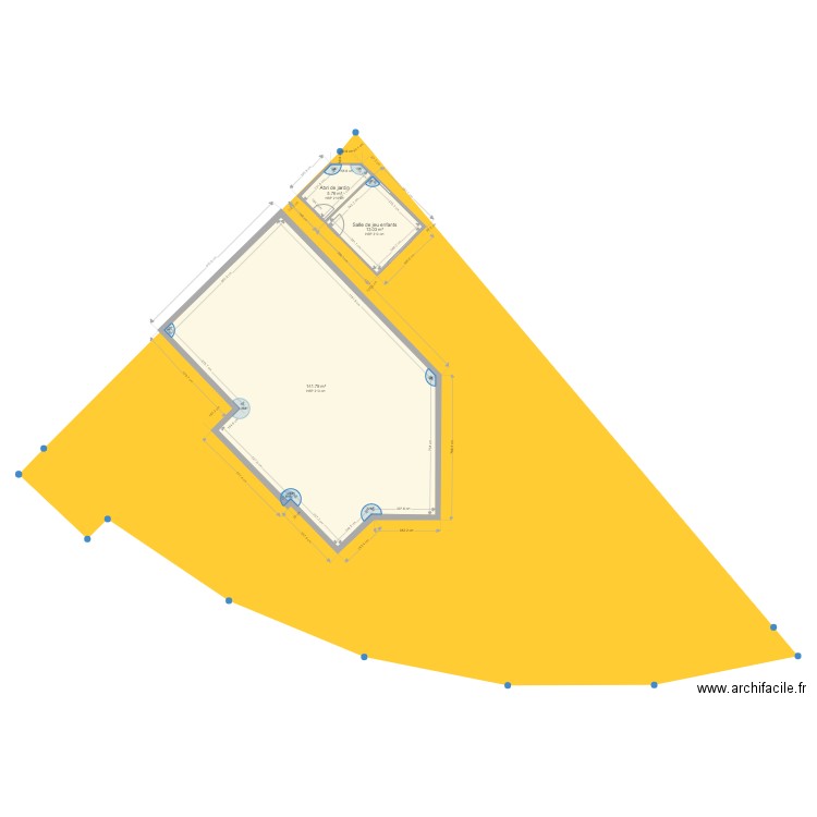 abri officiel. Plan de 0 pièce et 0 m2