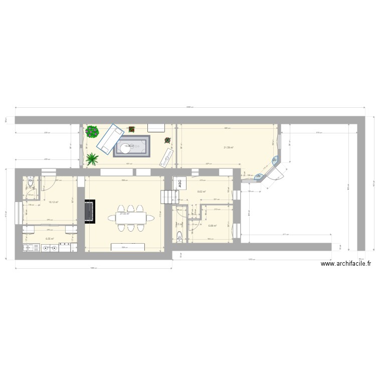 BOURBERAIN 5. Plan de 0 pièce et 0 m2