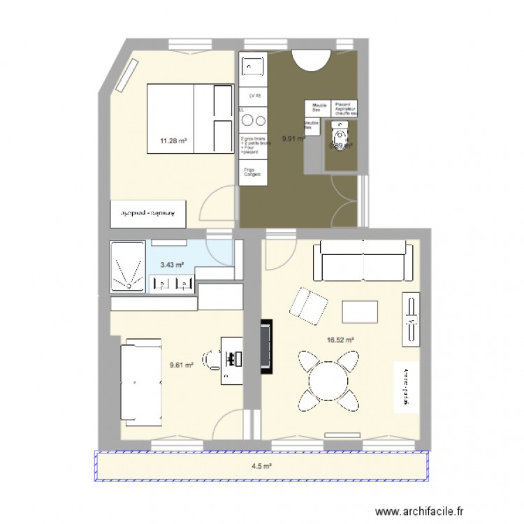 Maubeuge 02122017. Plan de 0 pièce et 0 m2