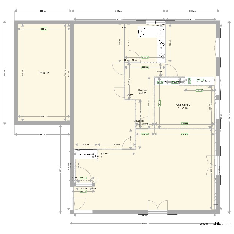 maison . Plan de 0 pièce et 0 m2