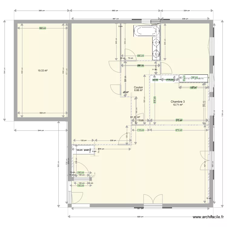 maison . Plan de maison . Plan de