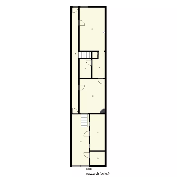 195073 Succession PAILLOT. Plan de 